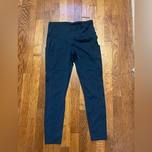 Lululemon fast and free 25 inch navy size 8